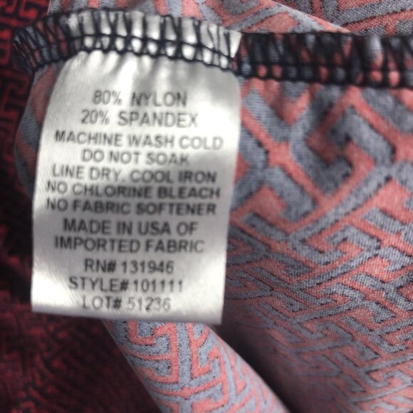 Jude Connally Dress Womens Small Geometric Print Tunic USA Nylon Spandex - Picture 4 of 15